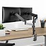 Image result for Dual Display Monitor Stand