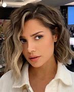 Image result for Lob Haircut Curly Hair