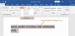 Image result for Microsoft Word Title Case