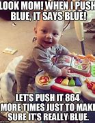 Image result for Blue Baby Meme
