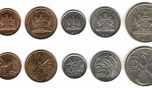 Image result for Trinindad and Tobago Currency Coins