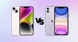 Image result for iPhone 11 vs 14 Photo