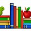 Image result for Row of Books Clip Art