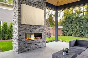 Image result for Outdoor TV Covers Lined Weatherproof