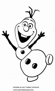 Image result for Olaf Snowman Coloring Pages