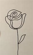 Image result for One Line Art Rose