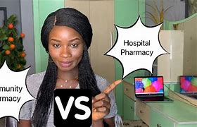 Image result for Hospital vs Community Pharmacy