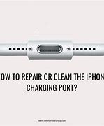 Image result for Clean iPhone Charging Port Vs. Dirty