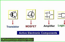 Image result for Active Electronic Components