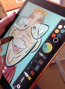Image result for Sketsa iPad Cartoon