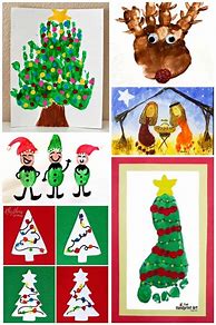 Image result for Christmas Art for Kids