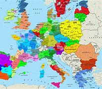 Image result for Regions in Europe Map 1920X1080