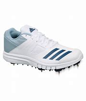 Image result for Adidas Cricket Shoes G. White and Gold