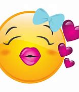 Image result for Kissing Emoji with Heart