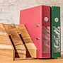 Image result for Wooden Wall Mounted File Holder