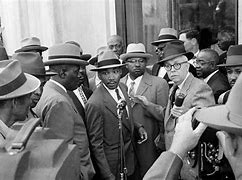 Image result for Martin Luther King Jr during the Montgomery Bus Boycott