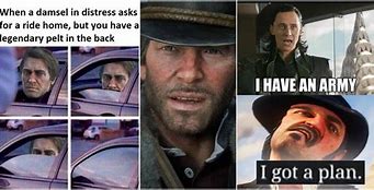 Image result for Red Dead Redemption 2 Lenny Meme