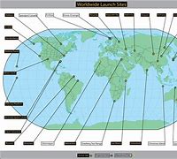 Image result for Rocket Launch Sites Map