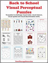 Image result for Visual Perceptual Puzzles