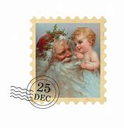 Image result for Santa Claus Postage Stamps