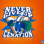 Image result for Never Give Up Sticker John Cena