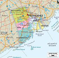 Image result for Map of Rhode Island for Kids