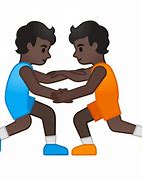 Image result for Wrestling Emoji Clip Art