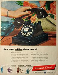 Image result for Vintage Telephone Ads