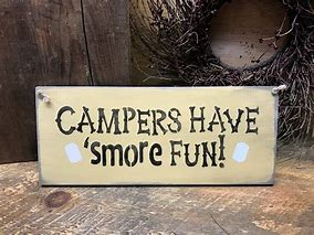 Image result for Funny Camping Wood Signs