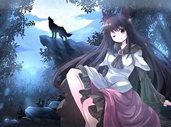 Image result for Anime Wolf Girl Background