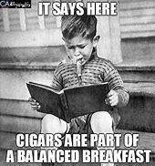 Image result for Cigar and a Waffle Meme