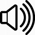 Image result for TV Sound Icon