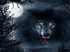 Image result for Red-Eyed Wolf Scary