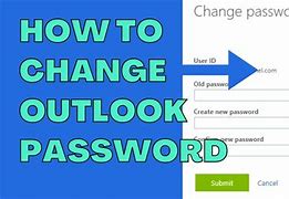 Image result for How to Change Outlook Paswordm
