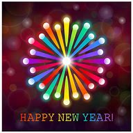 Image result for Happy New Year Card PNG