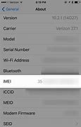 Image result for iPhone IMEI From Lock Screen