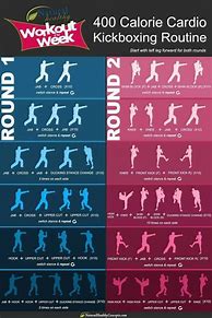 Image result for Kickboxing Workout Routine