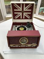 Image result for Antique Vinyl Large Record Player