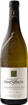 Image result for Saint Siffrein Chateauneuf Pape Blanc