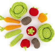 Image result for Crochet Vegetable Patterns