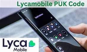 Image result for Lyca PUK Code