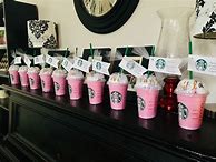 Image result for Pink Starbucks Theme Party Ideas