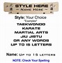 Image result for Martial Arts Supplies