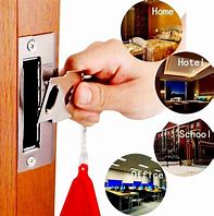 Image result for Portable Door Lock From Inside