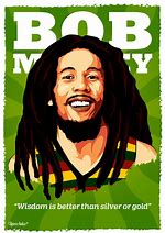 Image result for Bob Marley Vector Art