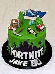 Image result for Fortnite Birthday Party Cake