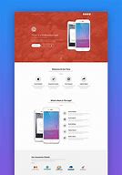 Image result for Mobile-App Langing Page Template