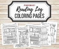 Image result for Coloring Reading Log Printable
