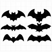 Image result for 3D Hallow Bat Wall Free SVG