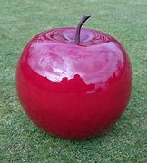 Image result for Apple Icon Garden Statues